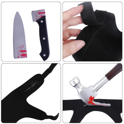 Prank Tool Pet Costume Harness Dogs Cats Funny Cosplay Halloween Party Shirt Clothes