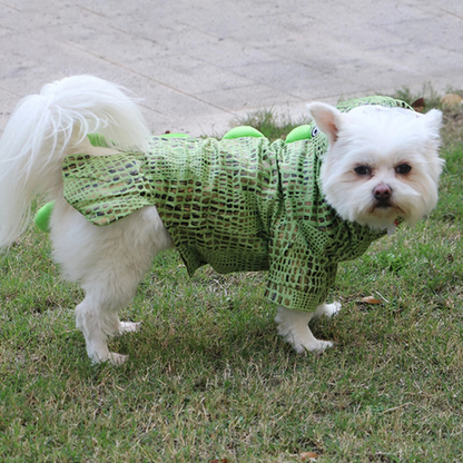 Pet Outfit Puppies Cats Dinosaur Crocodile Hoodie Halloween Dog Costume Small Medium Large Cosplay