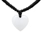 Love & Luck – Natural Heart/Donut Jade Pendant Necklace for Women – Lucky Jade Jewelry Gift for Her, Genuine Green/Purple/White Stone, Minimalist Spiritual Necklace, Real Jade Necklace for Balance, Energy & Style by YingMart