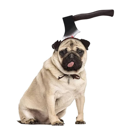 Headband Hat Prop for Dog Cat Funny Scary Horror Cosplay Halloween Christmas Pet Costume Small Medium