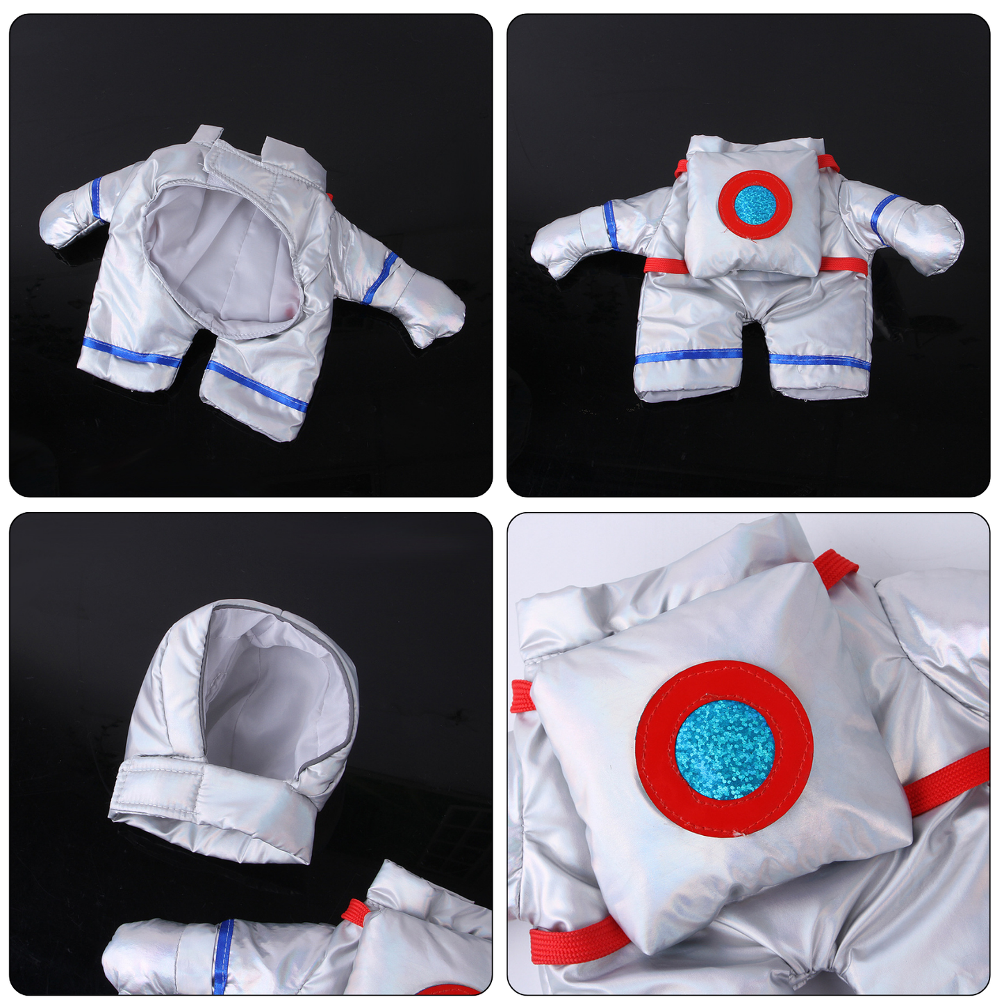 Pet Outfit Cats Dogs Astronaut Courier Standing Funny Halloween Cosplay Small Medium Large