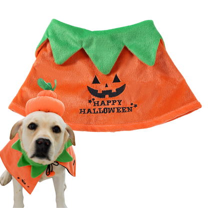 Cloak for Cats & Dogs Double-Sided Embroidered Halloween Cosplay Party pet costume