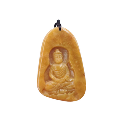 Yingmart Myanmar Jade Guan Yin Pendant Genuine Jadeite Jade  Burmese Myanmar Real Jade Grade A Type A  Hand Carved Lucky pendant