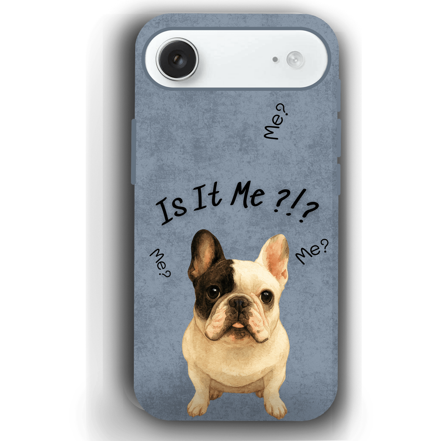 “Is It Me?” Design Custom Pet iPhone 17 Case by YingMart – Personalized Funny Portrait Design, Perfect Gift for Pet Lovers