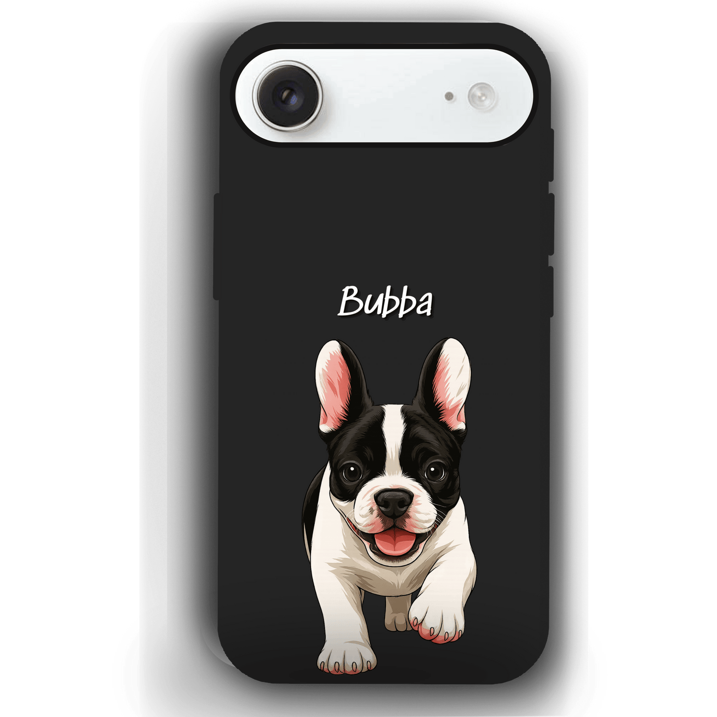 Custom Pet Phone Case for iPhone 17 by YingMart – Personalized Photo Cover with Pet Image & Name, Protective Case for Pet Lovers