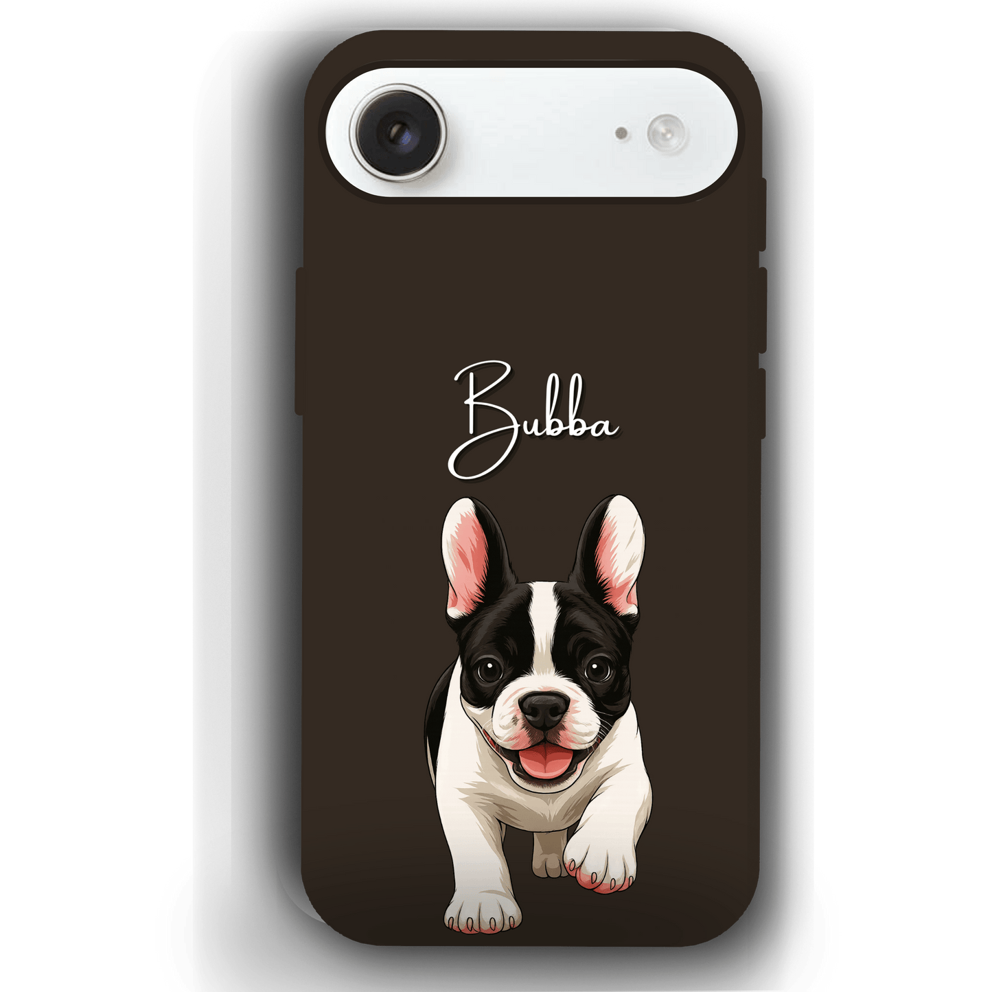 Custom Pet Phone Case for iPhone 17 by YingMart – Personalized Photo Cover with Pet Image & Name, Protective Case for Pet Lovers