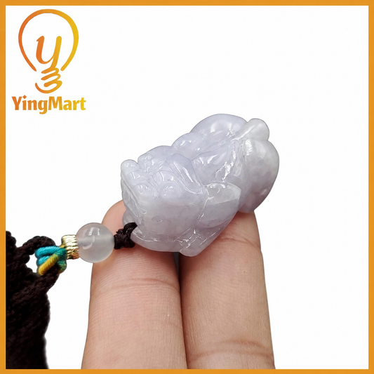 Exquisite Pixiu Pendant Natural Carved Genuine Jadeite Real Jade Grade A Type A, Lucky Pendant, Jade Necklace Pendant, Jewerly Supplies