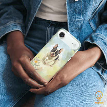 Custom Pet Phone Case for iPhone 17/17 Pro/17 Pro Max/17 Air by YingMart – Personalized Photo Pet Portrait (1-3 Pets), Protective Cover for Pet Lovers