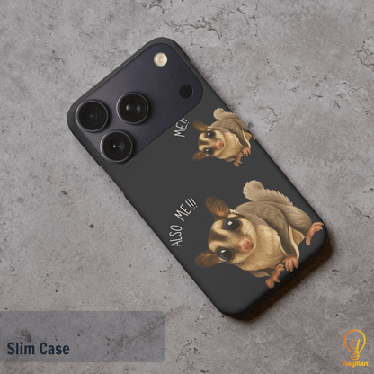 "Also Me" Design Custom Pet iPhone 17 Case – 4 Colors & 4 Patterns by YingMart, Personalized Pet Portrait Protective Cover for Dog Lovers