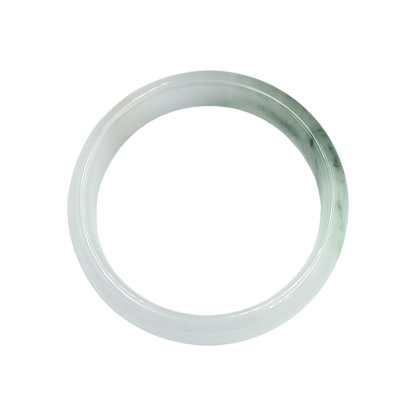 High Quality 48–72mm Natural-Colour Jade White Green Black YingMart Jadeite Bangle Gift for Her Grandma Mens Mother Feng Shui Sister