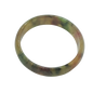 High Quality 48-72mm Jadeite Jade Bangle, Yellow Mixed Green Black Brown Spot, Burmese, D-Shape, Feng Shui Jewelry, Gift for Mom