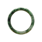 High Quality 48–72mm Jadeite Jade White to Green Black Veins YingMart Bangle Gift for Her Grandmother Sister Mom Mens Feng Shui