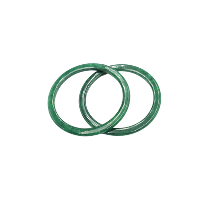 High Quality 48–72mm Jadeite Jade Green Bangle Gift for Her Mom Grandma Feng Shui Personalized Bracelets Jewelry