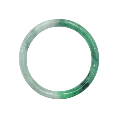 High Quality 48–72mm Natural-Colour Jade White Green YingMart Bangle Gift for Mom Grandma Sister Mens Feng Shui Personalized