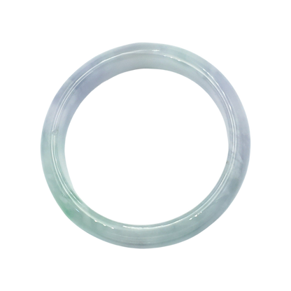 High Quality 50–60mm Natural-Colour Jade Purple Green YingMart Bangle Bracelets Gift for Her Grandma Sister Mom Mens Feng Shui