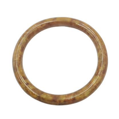 High Quality 48–72mm Jadeite Jade Orange YingMart Bangle Bracelets Gift for Her Mom Sister Feng Shui Grandma Mens