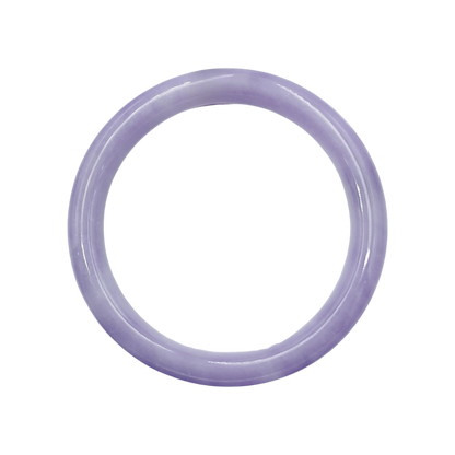 High Quality 48–72mm Jadeite Jade Purple YingMart Bangle Bracelets Gift for Her Mom Feng Shui Grandma Sister Mens