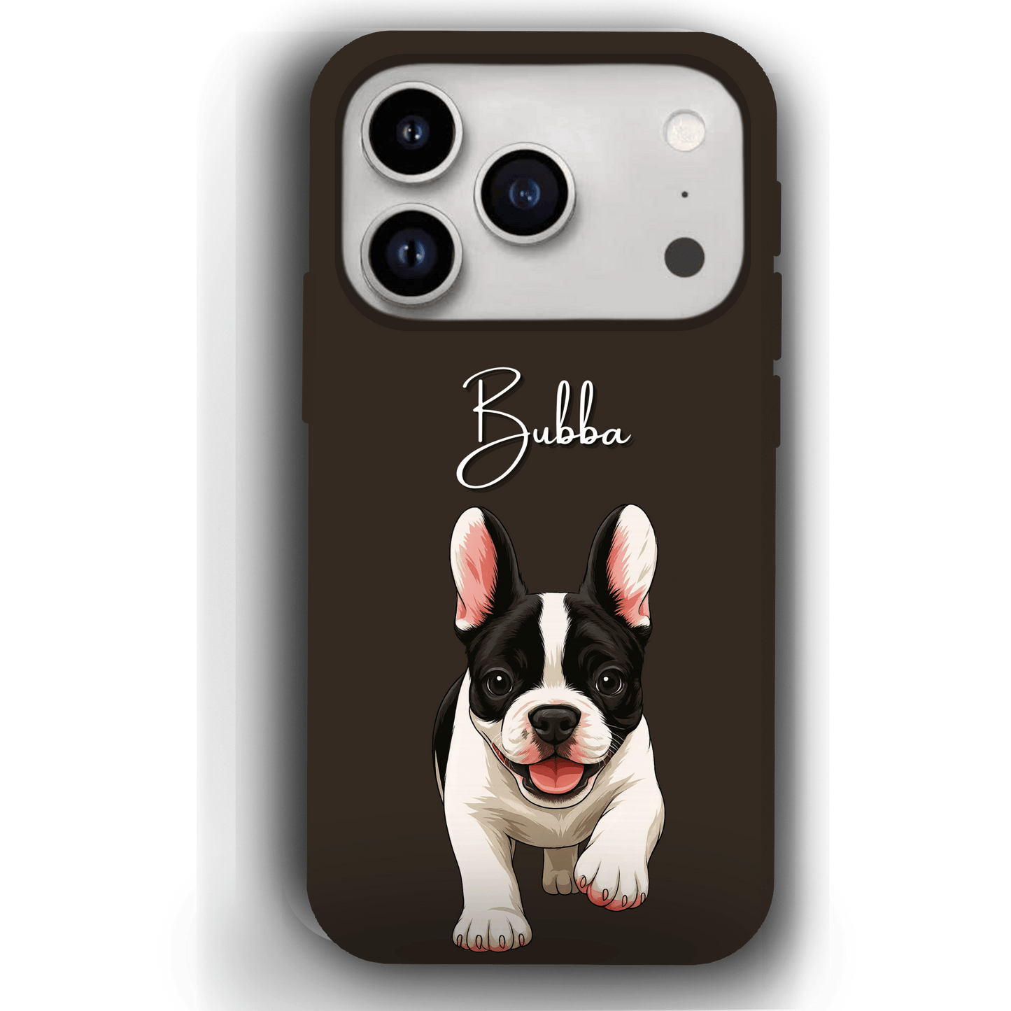 Custom Pet Phone Case for iPhone 17 by YingMart – Personalized Photo Cover with Pet Image & Name, Protective Case for Pet Lovers