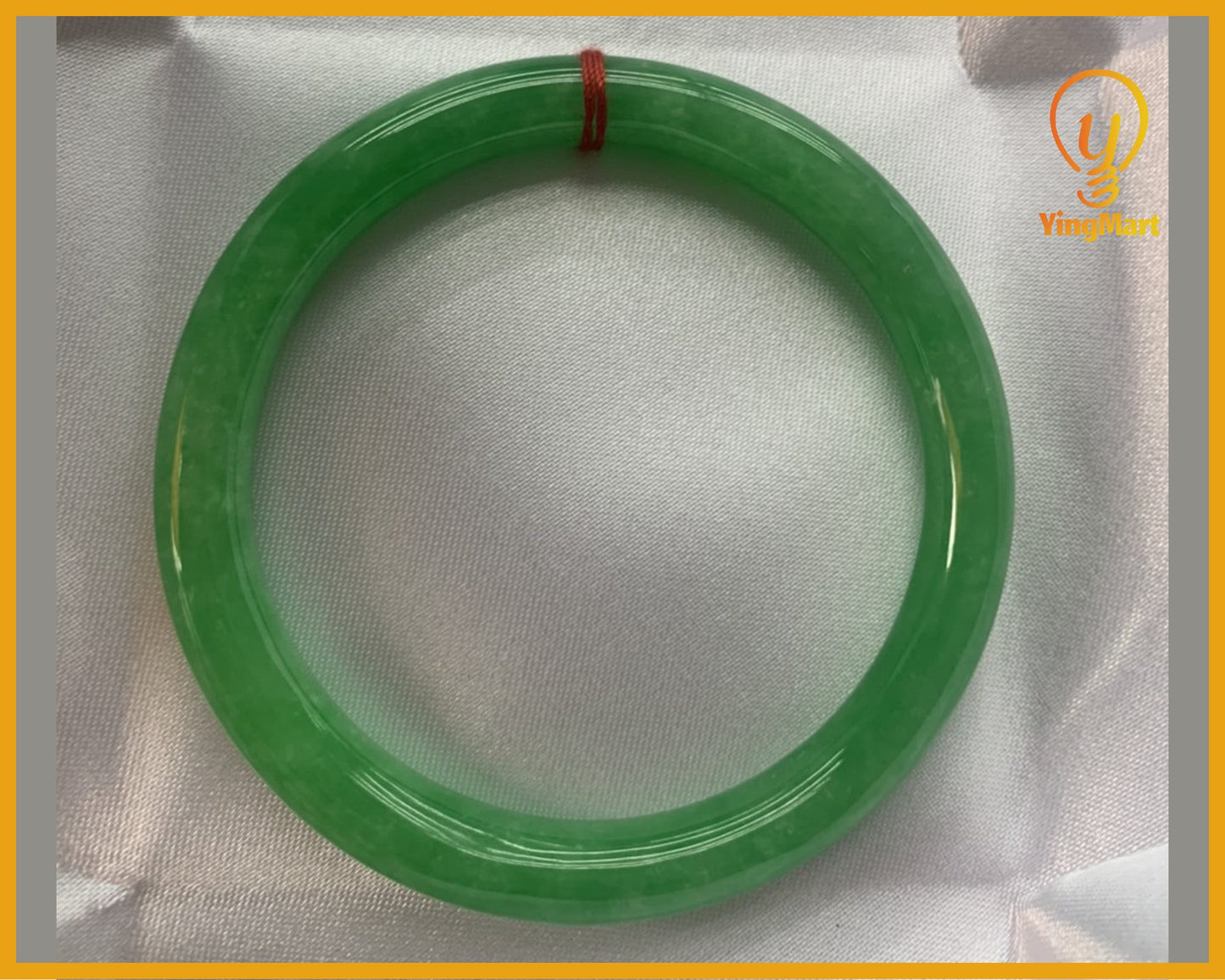 Green Jadeite Jade Bangle Bracelet 45–75mm | Vintage Gemstone Jewelry for Men – Mother's Day gift – Elegant Gift Bracelet for Sister Grandma