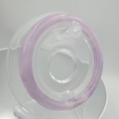 Yingmart 48-64mm Ice Purple Jadeite Jade Bangle, Elegant Princess Bracelet for Female Mom Girlfriend, Vintage, Chirstmas