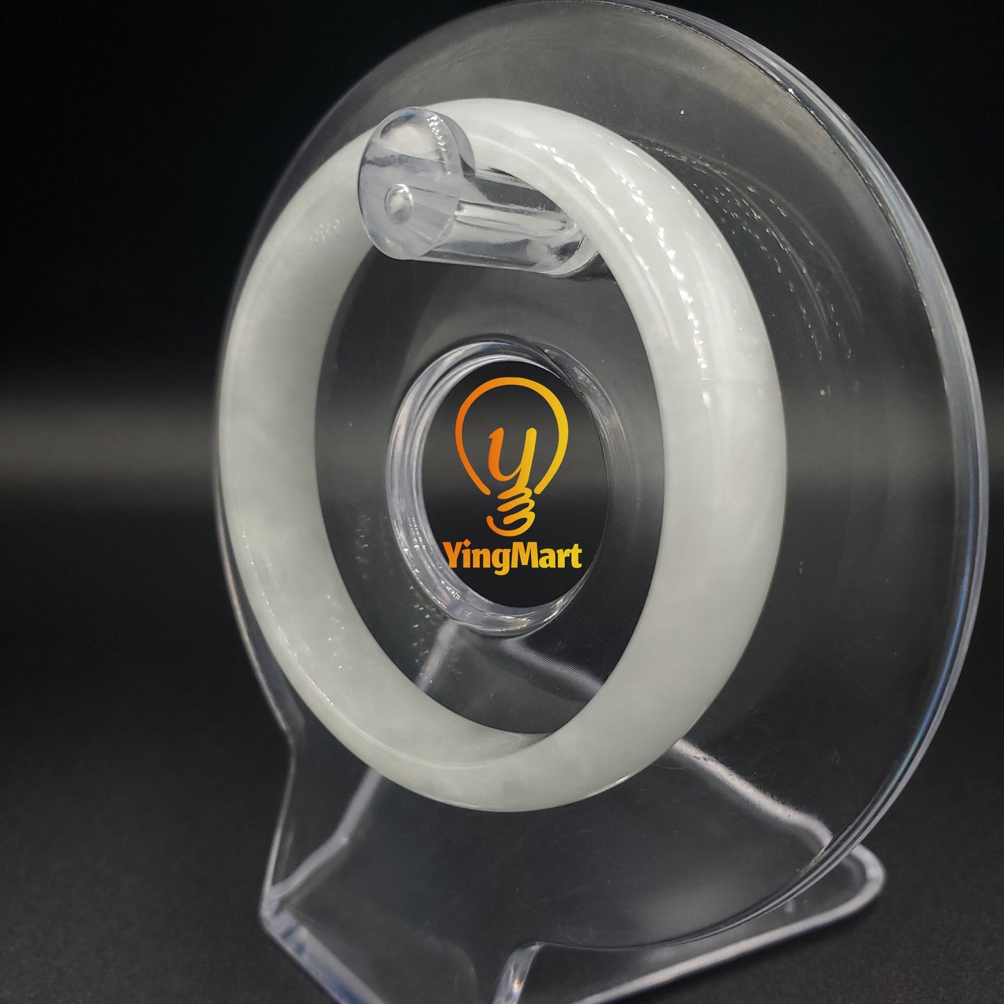 Yingmart 42-48mm Baby Size White Natural Jadeite Jade Bangle Bracelet, Real Gemstone Bracelet, Vintage Jewelry, Birthday Gift