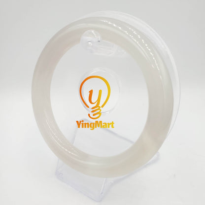 Yingmart 48-72mm White Natural Chalcedony Bangle Bracelets, Flawless Gemstone Bracelet, Vintage Jewelry, Christmas Gift, Newyear Gift