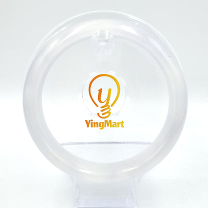 Yingmart 50mm-64mm Pure White Natural Jadeite Jade Bangle Bracelet, Real Gemstone Bracelet, Vintage Jewelry, Gift for her, Accessories