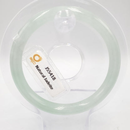 Yingmart 51mm SJC J55418 Certified Genuine Green Natural Jadeite Jade Bangle Bracelet, Real Gemstone, Jewelry,  Gift for her,Accessories