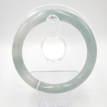 Yingmart 58mm Natural Green Jadeite Jade Bangle Bracelet, Real Gemstone, Vintage Jewelry, Gift for her, Accessories