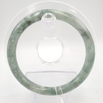 Yingmart 57mm Natural Jadeite Jade Bangle Bracelet, Real Gemstone, Vintage Jewelry, Gift for her, Accessories