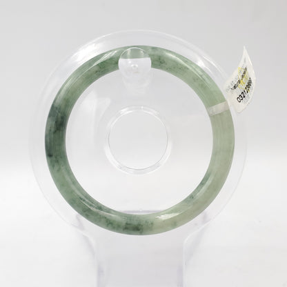 Yingmart 52mm IGG032123689 Certified Genuine Green Natural Jadeite Jade Bangle Bracelets, Real Gemstone Bracelet, Vintage Jewelry