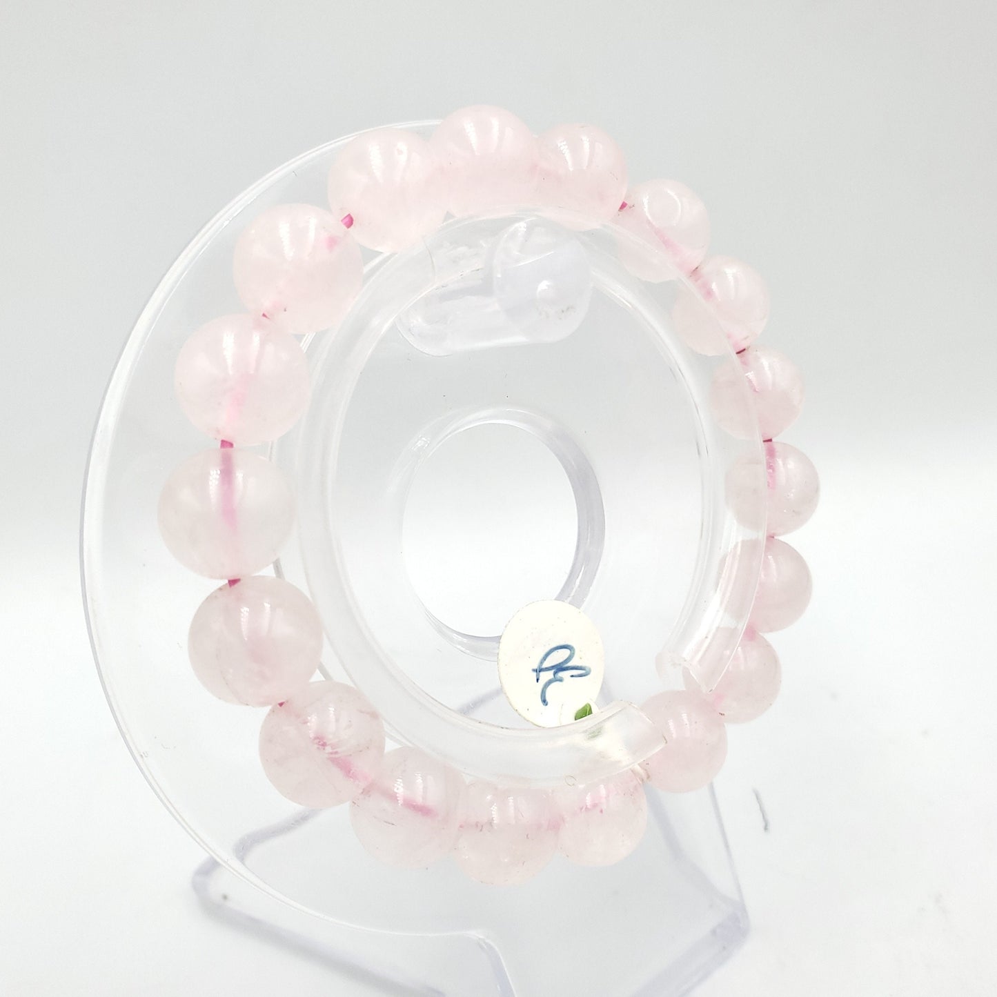 Yingmart 8mm 10mm 12mm Natural Rose/Pink Quartz Chain/Beaded Bracelet,Real Gemstone,Vintage Jewelry, Accessories