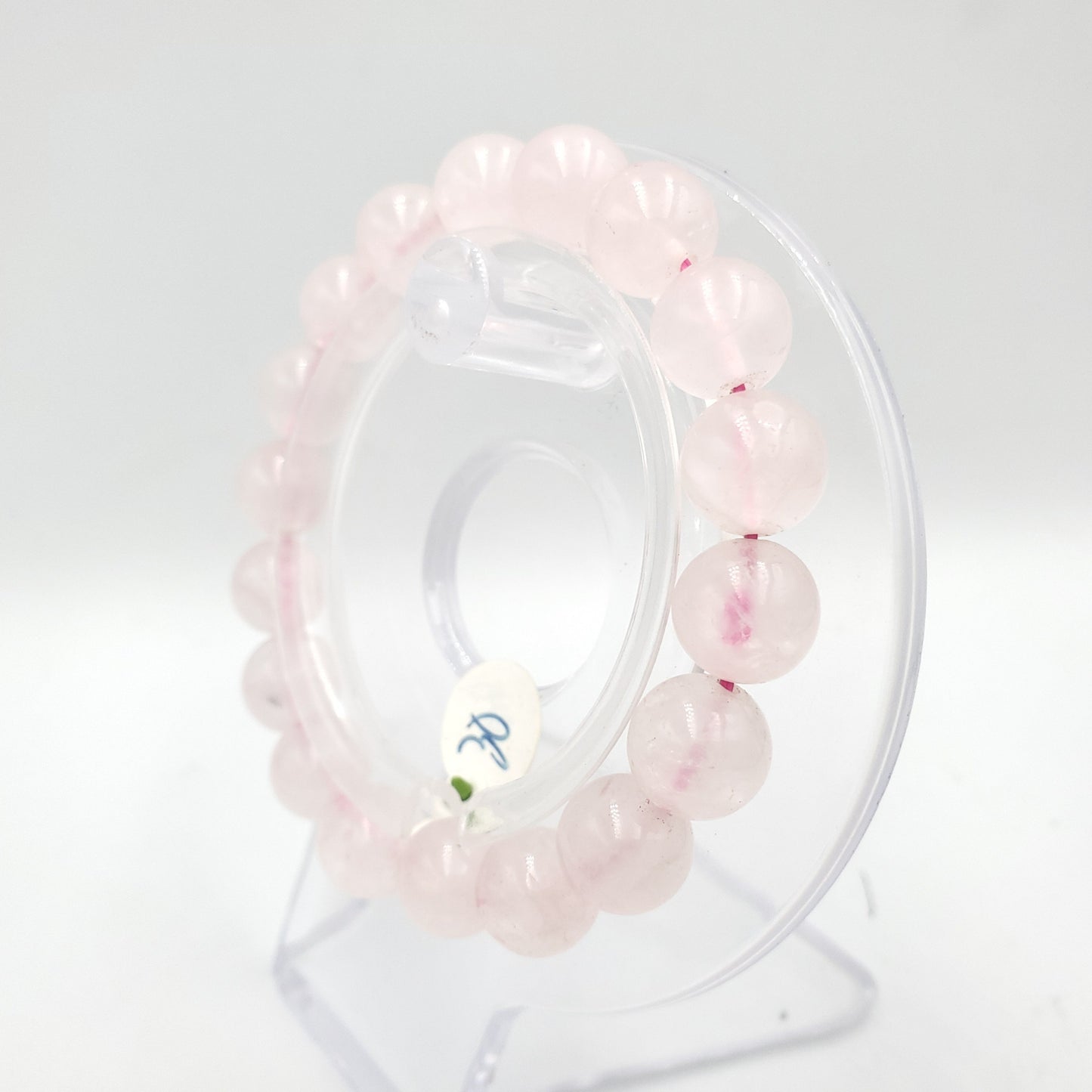 Yingmart 8mm 10mm 12mm Natural Rose/Pink Quartz Chain/Beaded Bracelet,Real Gemstone,Vintage Jewelry, Accessories