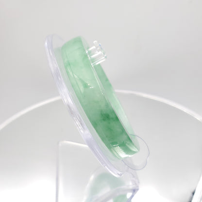 Yingmart 53mm PNJ177750 Certified Natural Flat Light Green Natural Jadeite Jade Bangle Bracelets, Real Gemstone Bracelet, Vintage Jewelry