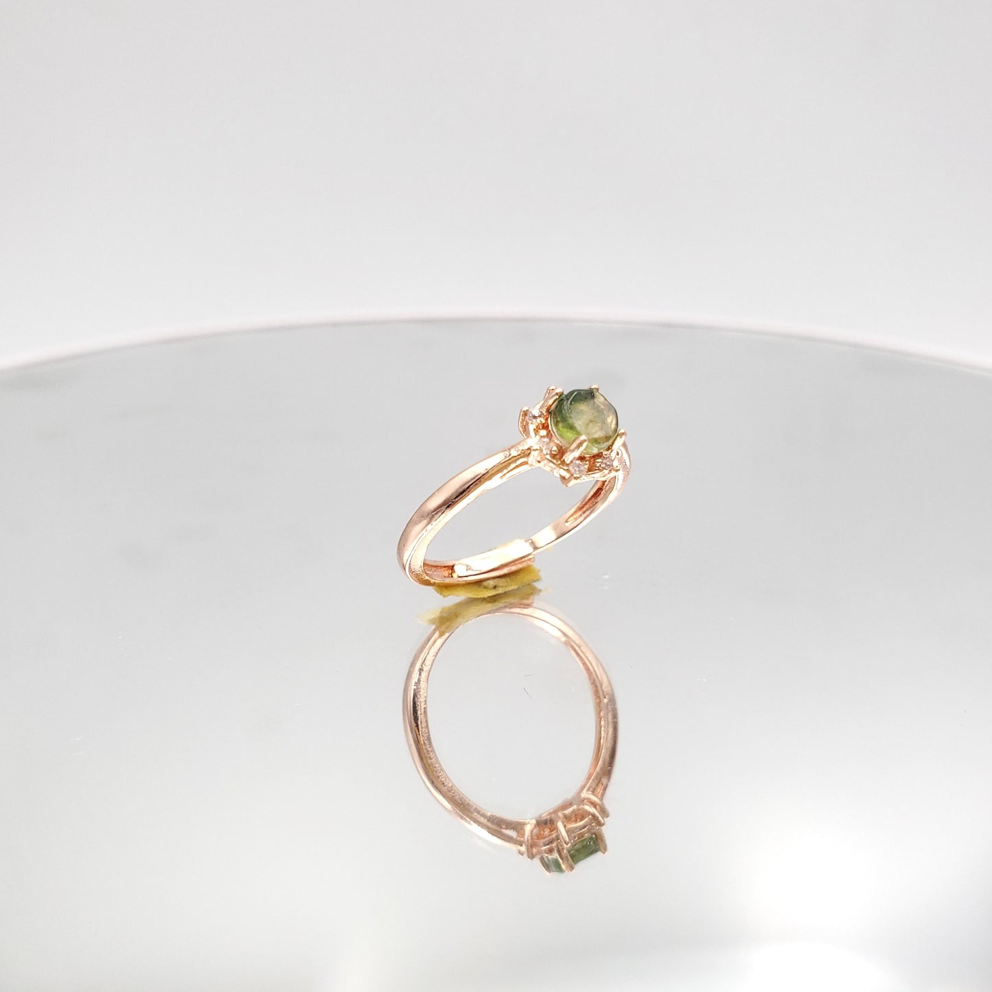 Yingmart Tourmaline Silver Ring, gemstone, jewelrydesigner,green jade, gemstone lover, gemstone jewellery