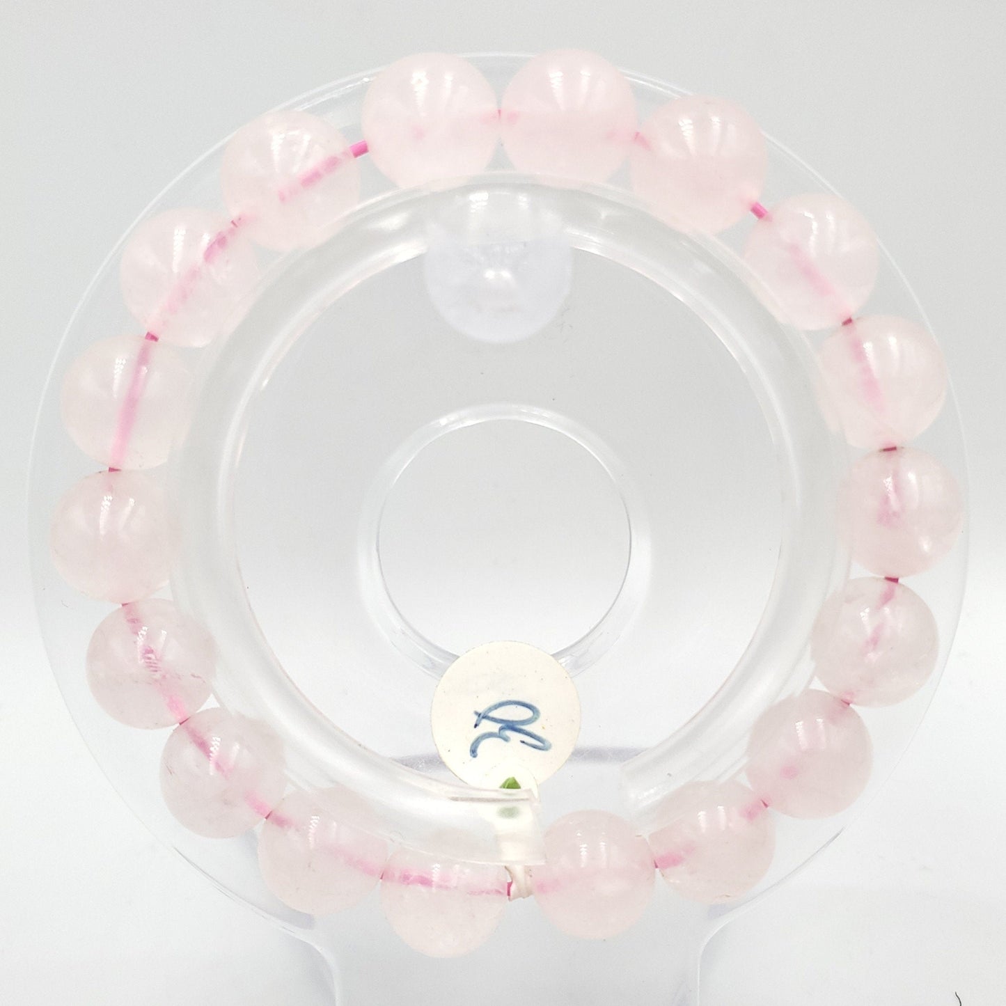 Yingmart 8mm 10mm 12mm Natural Rose/Pink Quartz Chain/Beaded Bracelet,Real Gemstone,Vintage Jewelry, Accessories