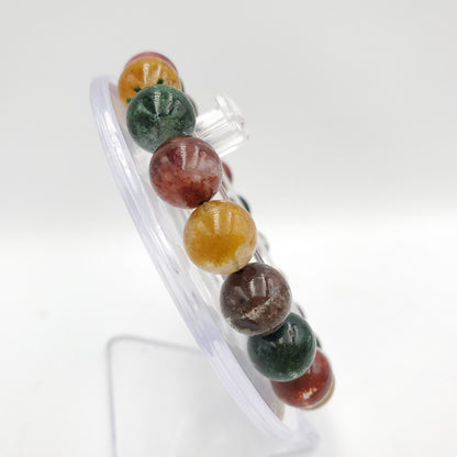 Yingmart Healing Lodolite | Ghost Quartz Bracelets, Real Gemstone Bracelet, Crystal Bracelet, Vintage Jewelry Gifts for Women, Mothers day