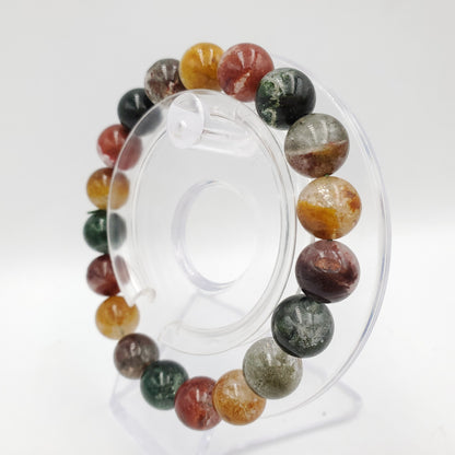 Yingmart Healing Lodolite | Ghost Quartz Bracelets, Real Gemstone Bracelet, Crystal Bracelet, Vintage Jewelry Gifts for Women, Mothers day