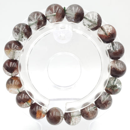 Yingmart Ghost Quartz Brown Bracelets, Real Gemstone Bracelet, Crystal Bracelet, Vintage Jewelry Gifts for Women, Mothers day