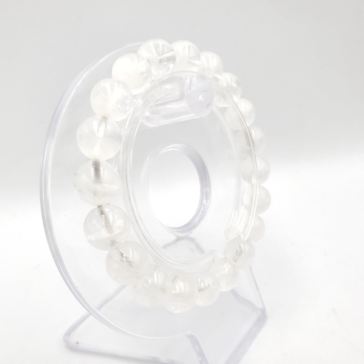 Yingmart 6mm to 13mm Natural White Quartz Chain/Beaded Bracelet,Real Gemstone,Vintage Jewelry, Accessories