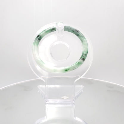 Yingmart 54mm Certified Grade A Jade Light Green & Green, Natural Jadeite Bracelet, Vintage Jewelry, jade jewelry, Accessories