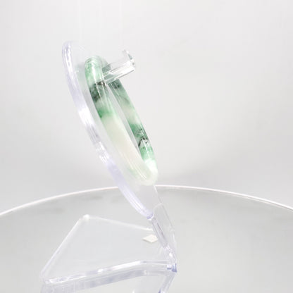 Yingmart 54mm Certified Grade A Jade Light Green & Green, Natural Jadeite Bracelet, Vintage Jewelry, jade jewelry, Accessories