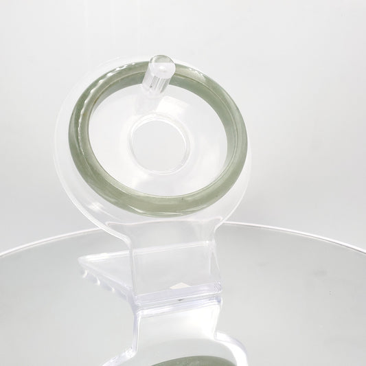 Yingmart 56mm SZ22067494 Genuine Burmese Deep Bluish Green Jadeite Jade Bangle Bracelet, Vintage Jewelry, jade jewelry, Accessories