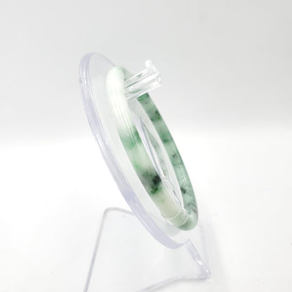 Yingmart 56mm Certified Grade A Jade Light Green & Green, Natural Jadeite Bracelet, Vintage Jewelry, jade jewelry, Accessories