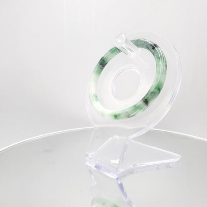 Yingmart 54mm Certified Grade A Jade Light Green & Green, Natural Jadeite Bracelet, Vintage Jewelry, jade jewelry, Accessories