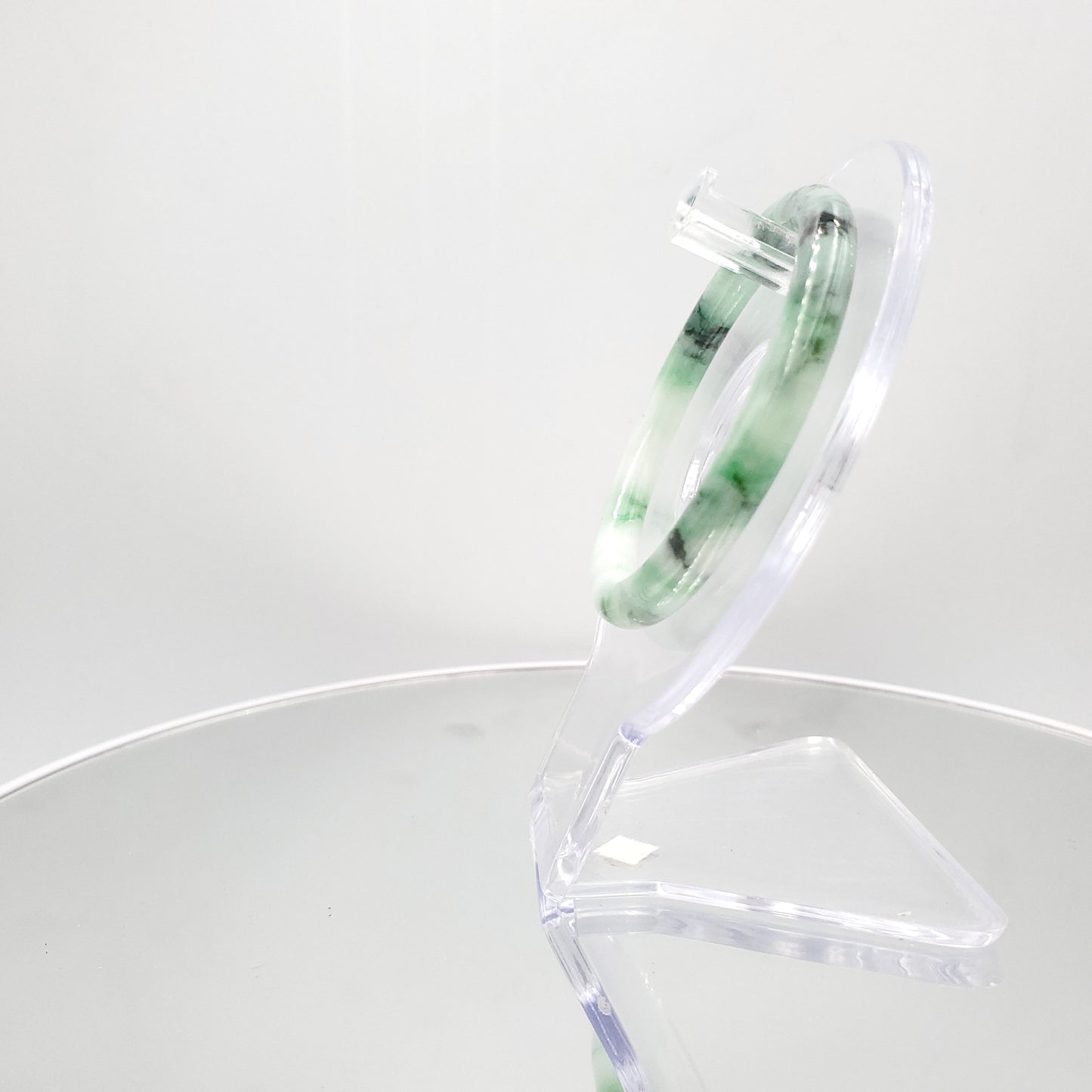 Yingmart 54mm Certified Grade A Jade Light Green & Green, Natural Jadeite Bracelet, Vintage Jewelry, jade jewelry, Accessories