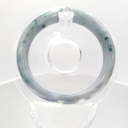 Yingmart 53mm SZ22074631 Blue Green Genuine Burmese Jade A Jaideite Jade Bangle, Vintage Jewelry, jade jewelry, Accessories