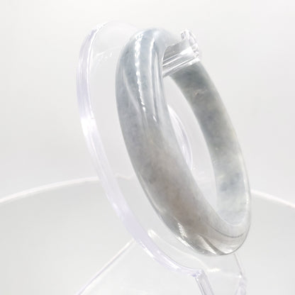Yingmart 56mm  Light Purple Blue Shade Genuine Burmese Jade A Jaideite Jade Bangle, Vintage Jewelry, jade jewelry, Accessories