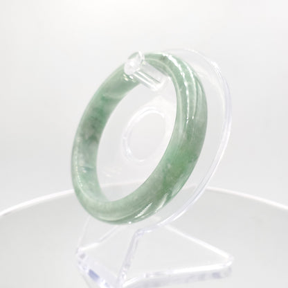 Yingmart 56mm Green Genuine Burmese Jade A Jaideite Jade Bangle, Vintage Jewelry, jade jewelry, Accessories, natural jade, gift for her