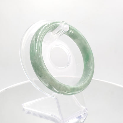 Yingmart 56mm Green Genuine Burmese Jade A Jaideite Jade Bangle, Vintage Jewelry, jade jewelry, Accessories, natural jade, gift for her